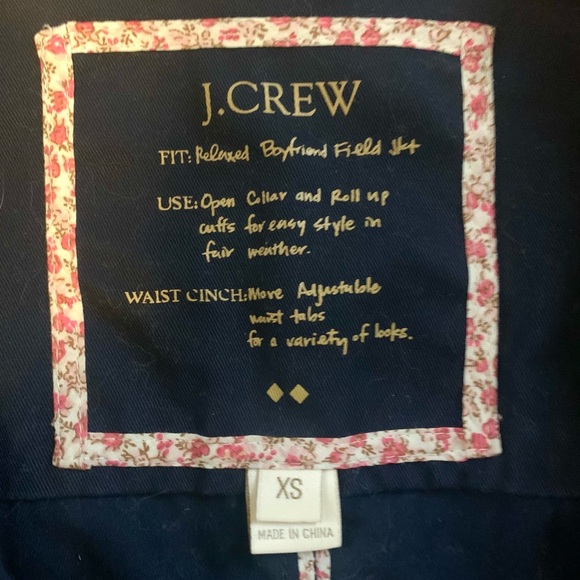 J. Crew Relaxed Boyfriend Field Jacket - Picture 3 of 4